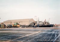 BH7 being moved to The Hovercraft Museum